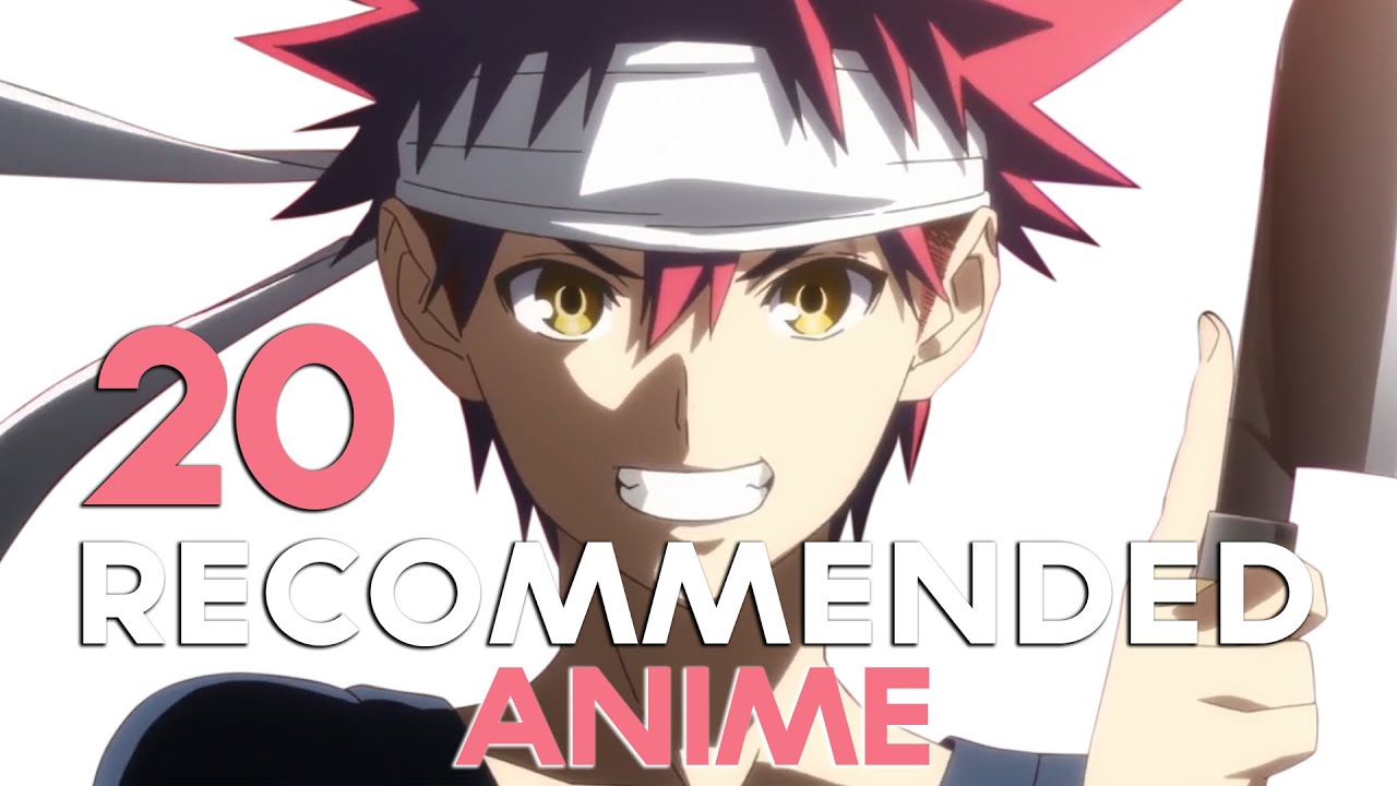 فيديو عن افضل 20 انمي في التاريخ top 20 anime